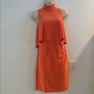 Ralph Lauren Vibrant Orange Mini Dress